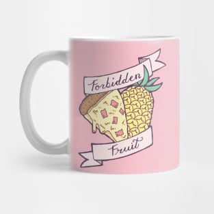 Romantic Forbidden Fruit Pineapple Pizza Mug